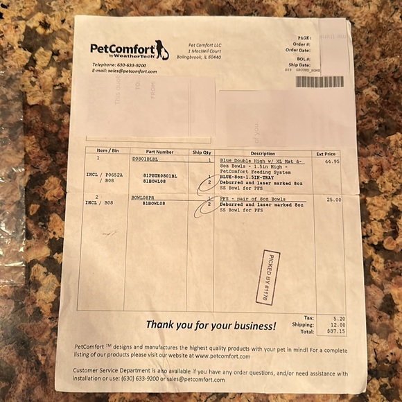 Weather Tech - Pet Comfort double low feeding system - Picture 4 of 7